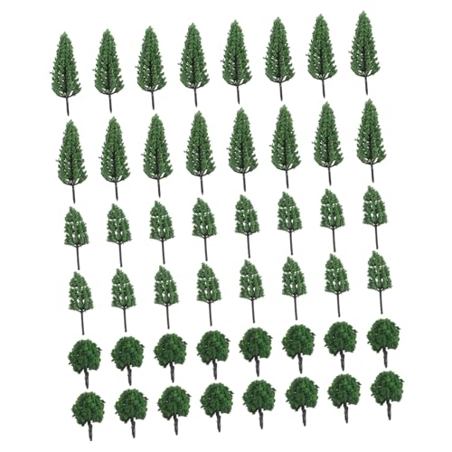 Vaguelly 50 Stück Miniaturbaum Set Plastische Modellbäume für Architektur Modelleisenbahnen und Sandtische Realistische Bäume für Kreative DIY Landschaften und Mikro Szenarien Vaguelly 50 Stück Miniaturbaum Set Plastische Modellbäume für Architektur Modelleisenbahnen und Sandtische Realistische Bäume für Kreative DIY Landschaften und Mikro Szenarien von Vaguelly