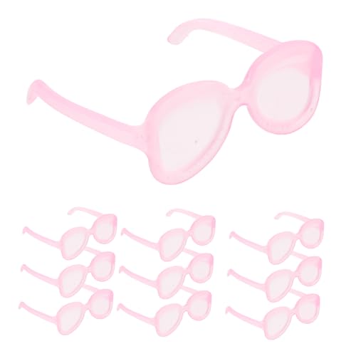 Vaguelly 50 Stück Puppe Minibrille Für Puppen Dolly Klein Zubehör Unser Miniatur Gläser Pj Puppe Brille Requisiten Stylische Puppensonnenbrille Plastik Rosa Vaguelly 50 Stück Puppe Minibrille Für Puppen Dolly Klein Zubehör Unser Miniatur Gläser Pj Puppe Brille Requisiten Stylische Puppensonnenbrille Plastik Rosa von Vaguelly