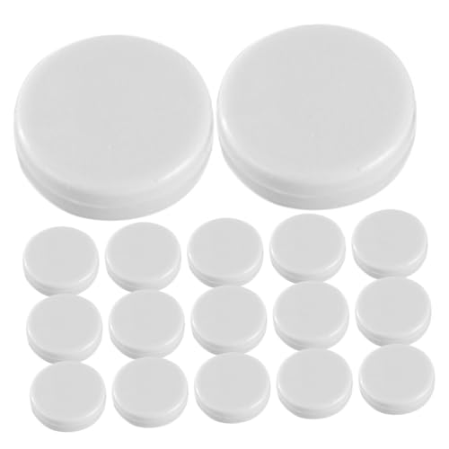 Vaguelly Craft Squeaker Einsätze 50 Stück Runde Hohl Kunststoff Spielzeug Für Plüsch Haustier Spielzeug Baby Shower Favor von Vaguelly