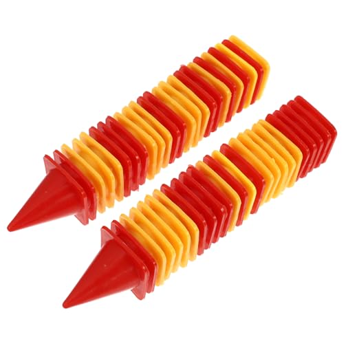 Vaguelly Lernkegel-Spielzeug Für Jungen Und Mädchen Abs Mini-straßenkegel-Simulation Verkehrszeichen-Spielzeug-Set Zufällige Farbe von Vaguelly
