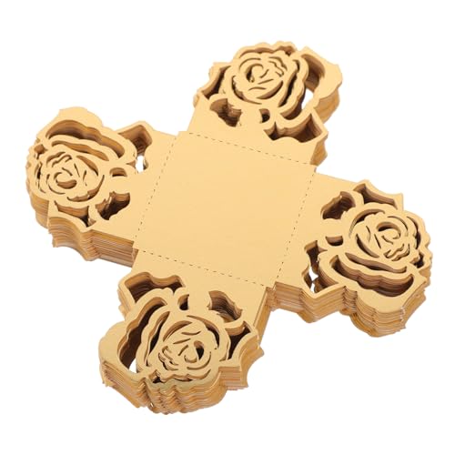 Vaguelly 50 Stück Schokoladenpapier Trays mit Filigranem Hohlraum Blumenmuster Praktische Kleine Schokoladenförmchen für Party und Hochzeitsdekoration Geeignet als Tischmittelstücke und Vaguelly 50 Stück Schokoladenpapier Trays mit Filigranem Hohlraum Blumenmuster Praktische Kleine Schokoladenförmchen für Party und Hochzeitsdekoration Geeignet als Tischmittelstücke und von Vaguelly