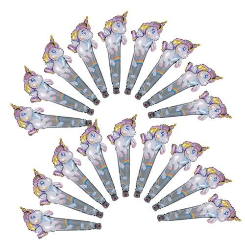 Vaguelly 50 Stück Teiliges Einhorn Folienballon Handliche Party-deko mit Einzigartigem Einhorn-motiv für Hochzeiten und Geburtstagsfeiern Vielseitig Einsetzbar für Innen Außendekoration Vaguelly 50 Stück Teiliges Einhorn Folienballon Handliche Party-deko mit Einzigartigem Einhorn-motiv für Hochzeiten und Geburtstagsfeiern Vielseitig Einsetzbar für Innen Außendekoration von Vaguelly