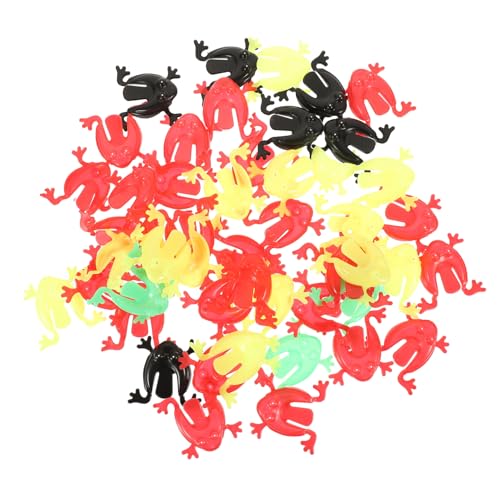 Vaguelly 50 Stück Teiliges Kunststoff Springfrosch Bunte Hüpfende Frösche für Kleinkinder und Leichtes Druckspielzeug Langlebiges Party und Familienspielzeug Vaguelly 50 Stück Teiliges Kunststoff Springfrosch Bunte Hüpfende Frösche für Kleinkinder und Leichtes Druckspielzeug Langlebiges Party und Familienspielzeug von Vaguelly