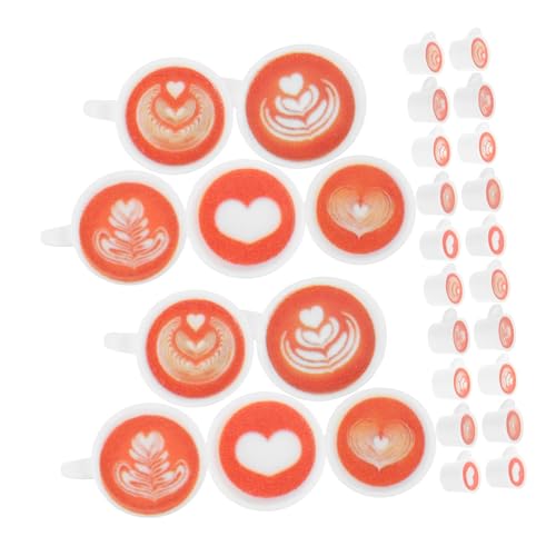 Vaguelly 50 Stück Teiliges Miniatur Kaffeetassen aus Resin Realistisch Gestaltete Mini Kaffeebecher Vielseitige Mini Küchendekoration für Puppenhäuser Kreative Tischdeko und DIY Vaguelly 50 Stück Teiliges Miniatur Kaffeetassen aus Resin Realistisch Gestaltete Mini Kaffeebecher Vielseitige Mini Küchendekoration für Puppenhäuser Kreative Tischdeko und DIY von Vaguelly