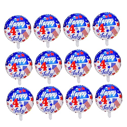 Vaguelly 50 Stück US-Flagge Ballon runde Luftballons Helium-Ballonpumpe Zahlenballons ballongirlande balloon garland Luftballons zum Unabhängigkeitstag Partyballons Aluminiumfolie Vaguelly 50 Stück US-Flagge Ballon runde Luftballons Helium-Ballonpumpe Zahlenballons ballongirlande balloon garland Luftballons zum Unabhängigkeitstag Partyballons Aluminiumfolie von Vaguelly