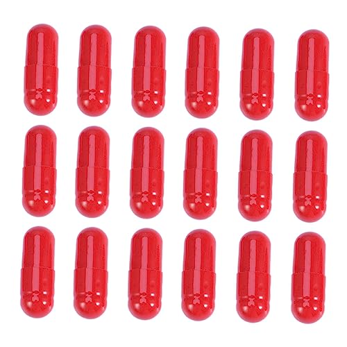 Vaguelly 50 Stück gefälschte Blutkapseln Zombie Fake für Dein Gesicht Halloween gefälschte Pillen Trick essbar gefälschter Streich Vampir- Lebensmittelfarbe rot Vaguelly 50 Stück gefälschte Blutkapseln Zombie Fake für Dein Gesicht Halloween gefälschte Pillen Trick essbar gefälschter Streich Vampir- Lebensmittelfarbe rot von Vaguelly