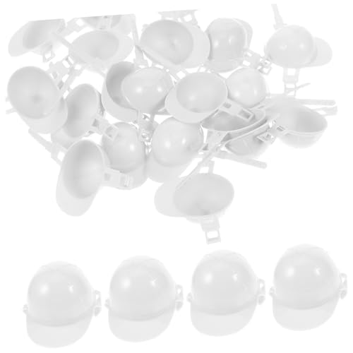 Vaguelly 50 Stück halllowen Schutzhelm Sonnenschutz mit voller Krempe Mini-Hut-Schlüsselanhänger eincremehilfe Zitronen deko Mini-Schutzhelme Mini-Schutzhelm aus Kunststoff Weiß Vaguelly 50 Stück halllowen Schutzhelm Sonnenschutz mit voller Krempe Mini-Hut-Schlüsselanhänger eincremehilfe Zitronen deko Mini-Schutzhelme Mini-Schutzhelm aus Kunststoff Weiß von Vaguelly