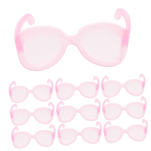 Vaguelly 50 Stück kleine Puppenbrille kunststoffgläser Puppen Puppen Brillen Bastelbedarf Minibrille für Puppen unser Puppensonnenbrille aus Plastik Puppen-Foto-Requisiten Rosa Vaguelly 50 Stück kleine Puppenbrille kunststoffgläser Puppen Puppen Brillen Bastelbedarf Minibrille für Puppen unser Puppensonnenbrille aus Plastik Puppen-Foto-Requisiten Rosa von Vaguelly