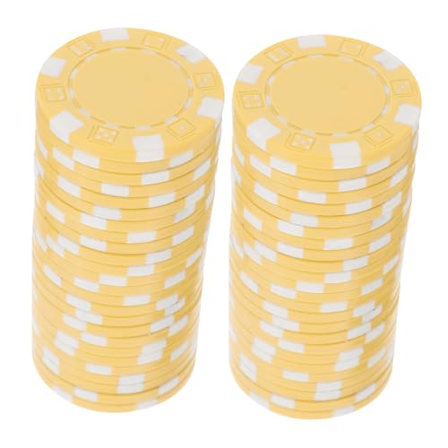 Vaguelly 50 Stück spielchips Poker kartenspiel Zähler zählen mit Zahlen Jetons Poker-Gaming-Chips für Pokerspiele Gaming-Chips aus Kunststoff Spielmarken Plastik Weiß Vaguelly 50 Stück spielchips Poker kartenspiel Zähler zählen mit Zahlen Jetons Poker-Gaming-Chips für Pokerspiele Gaming-Chips aus Kunststoff Spielmarken Plastik Weiß von Vaguelly