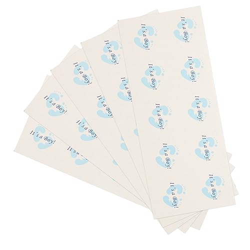 Vaguelly 50Blätter Papierversiegelungsaufkleber für Geschenktüten Selbstklebende Sticker Dekorative Aufkleber für Babypartys und Geschenkverpackungen Vaguelly 50Blätter Papierversiegelungsaufkleber für Geschenktüten Selbstklebende Sticker Dekorative Aufkleber für Babypartys und Geschenkverpackungen von Vaguelly