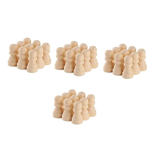 Vaguelly 50Stücke Unbemalte Schachfiguren aus Holz DIY Internationale Schachfiguren für Unvollendete Schachspiel Figuren zum Kreativen Gestalten Fördert Fantasie und Praktische Vaguelly 50Stücke Unbemalte Schachfiguren aus Holz DIY Internationale Schachfiguren für Unvollendete Schachspiel Figuren zum Kreativen Gestalten Fördert Fantasie und Praktische von Vaguelly