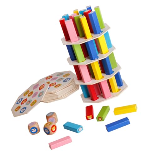 Vaguelly 54 Teiliges Stapelspielzeug Hochwertige Bausteine Für Frühe Bildung Pädagogisches Für Kreatives Stapelspiel Für Jungen Und ädchen Vaguelly 54 Teiliges Stapelspielzeug Hochwertige Bausteine Für Frühe Bildung Pädagogisches Für Kreatives Stapelspiel Für Jungen Und ädchen von Vaguelly
