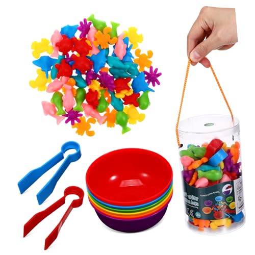 Vaguelly Weiches TPE-Spielzeug Für Kleinkinder Sortierspiele Passendes Spielzeug Tierdesigns 1 Set Lernspielzeug Für Die Vorschule Vaguelly Weiches TPE-Spielzeug Für Kleinkinder Sortierspiele Passendes Spielzeug Tierdesigns 1 Set Lernspielzeug Für Die Vorschule von Vaguelly