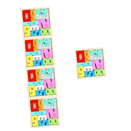 Vaguelly 5St Puzzle Lernspielzeug für den Haushalt Rätsel für Kleinkinder Kinder rätsel Spielzeuge Spielzeug für Kleinkinder Kleinkindspielzeug Kleinkindversorgung Tier Zubehör von Vaguelly