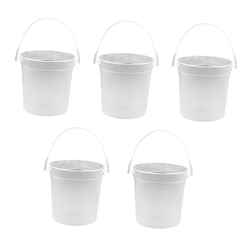 Vaguelly 5St Transparenter Eimer ohne Deckel Strand Wasserbälle Trichter Becken Anlage diamentpaiting Pinsel Halterung pinselablage Pinselwascheimer Vorratseimer für den Haushalt pp Vaguelly 5St Transparenter Eimer ohne Deckel Strand Wasserbälle Trichter Becken Anlage diamentpaiting Pinsel Halterung pinselablage Pinselwascheimer Vorratseimer für den Haushalt pp von Vaguelly