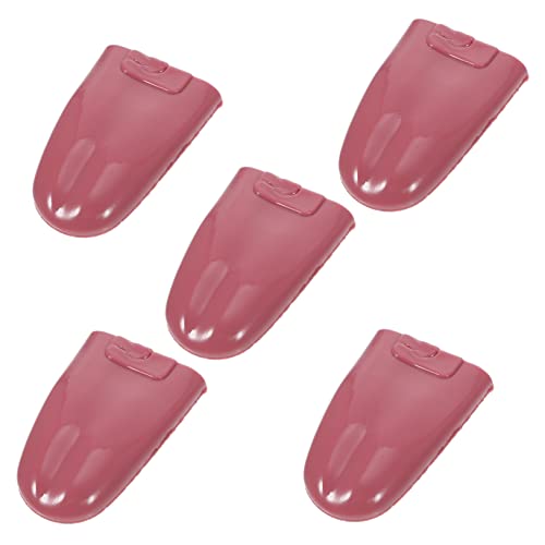 Vaguelly 5St falsche Zunge für Halloween Streich gefälschte Requisiten Maske Kostüme Nase Halloween Costume Halloween Kleidung spukhaus Zungendekor Körperteil Synthetischer Polyester von Vaguelly