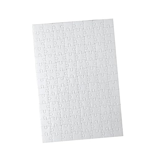 Vaguelly 5Stücke Leere Puzzles Zum Selbstgestalten DIY Papierrätsel Kreative Freizeitbeschäftigung Für Erwachsene Teile Pro Puzzle Basteln von Vaguelly