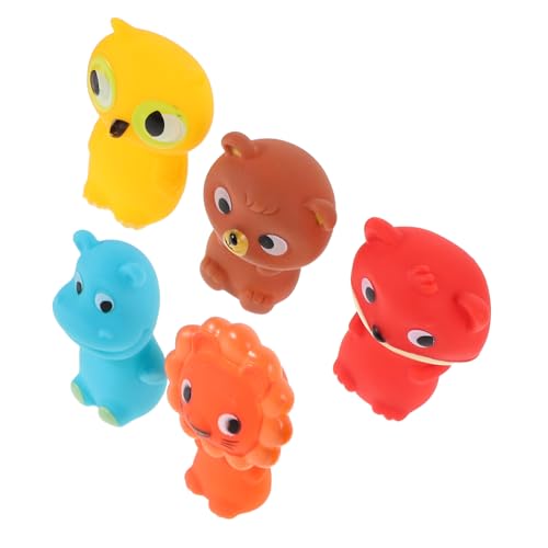 Vaguelly Realistische Tierhandpuppen 5-teilig Fingerspielzeug Für Kleinkinder Sicheres Material Simulation Von Tiermodellen von Vaguelly