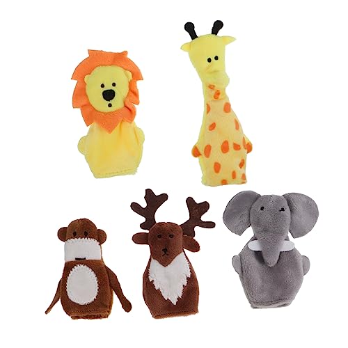 Vaguelly 5st Fingerpuppe Fingerspielzeug Für Interaktives Fingertierspielzeug Cartoon-Puppen Fingerschutzspielzeug Plüsch Vaguelly 5st Fingerpuppe Fingerspielzeug Für Interaktives Fingertierspielzeug Cartoon-Puppen Fingerschutzspielzeug Plüsch von Vaguelly
