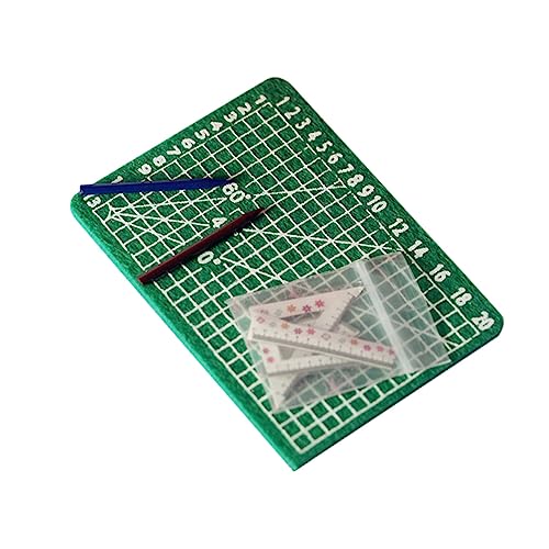Vaguelly 5st Mini Lineal Schneidebrett Miniatur-schneidematte 1/12 Puppenzubehör Mini-hausverzierung Mini- -schneidematte Miniatur-nähhandwerk Miniaturspielzeug Miniaturmodell Eva Vaguelly 5st Mini Lineal Schneidebrett Miniatur-schneidematte 1/12 Puppenzubehör Mini-hausverzierung Mini- -schneidematte Miniatur-nähhandwerk Miniaturspielzeug Miniaturmodell Eva von Vaguelly