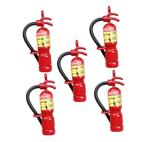 Vaguelly Realistische 5pcs Puppenhaus Miniatur Feuerlöscher Landschaft Feuerlöscher Decor Spielzeug Vaguelly Realistische 5pcs Puppenhaus Miniatur Feuerlöscher Landschaft Feuerlöscher Decor Spielzeug von Vaguelly