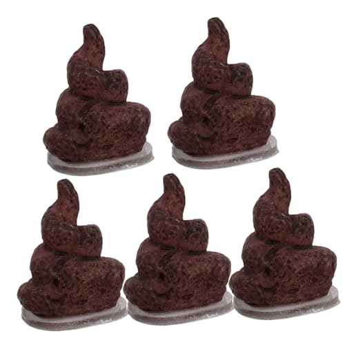 Vaguelly 5-teiliges Mini-realistisches Fake-Poop-Set Für Jungen Und Mädchen Party-Spielzeug Landschafts-Poop-Figuren Dekoratives Streich-Spielzeug-Set Harz-Poop-Dekorationen Vaguelly 5-teiliges Mini-realistisches Fake-Poop-Set Für Jungen Und Mädchen Party-Spielzeug Landschafts-Poop-Figuren Dekoratives Streich-Spielzeug-Set Harz-Poop-Dekorationen von Vaguelly