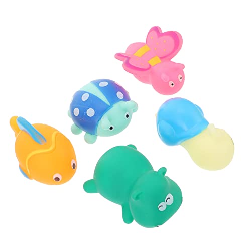 Vaguelly 5-teiliges Baby-badespielzeug – Cartoon-badewannenspielzeug-Set Für Kleinkinder Wasserspielzeug Und Lustige Badezeit Vaguelly 5-teiliges Baby-badespielzeug – Cartoon-badewannenspielzeug-Set Für Kleinkinder Wasserspielzeug Und Lustige Badezeit von Vaguelly