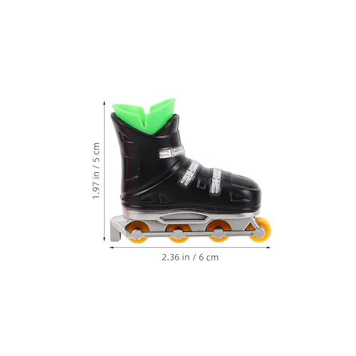Vaguelly 6 Paar Mini-Skateboard-Griffbretter: Mini-Finger-Skates, kleines Finger-Skateboard-Spielzeug für Schreibtischunterhaltung, Kinder und Erwachsene von Vaguelly