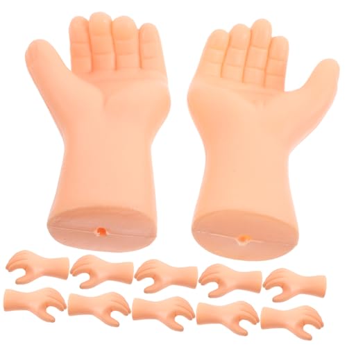 Vaguelly 6 Paare Plastikhände für Puppen Realistische Ersatzteile für DIY Puppenbau Detailreiche Accessoires für Kreative Bastelprojekte und Puppenherstellung Vaguelly 6 Paare Plastikhände für Puppen Realistische Ersatzteile für DIY Puppenbau Detailreiche Accessoires für Kreative Bastelprojekte und Puppenherstellung von Vaguelly