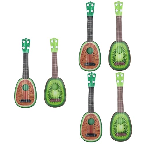 Vaguelly 6 STK Gitarren-Ukulele-Spielzeug Süßes Gitarrenspielzeug Gitarrenmodell Spielzeug Pädagogisches Musikspielzeug Musikinstrumente, Spielzeug Ukulele Zubehör Mini Geschenk Kind von Vaguelly