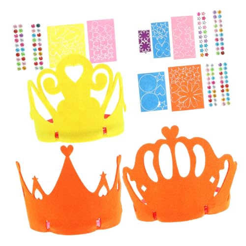 Vaguelly 6 Sätze Teiliges DIY Stirnband Bunte Geburtstagskrone für Kleine Mädchen Handwerkliches Bastelset Kreativität und Feinmotorik Geeignet für Party Kostüm und Cosplay Vaguelly 6 Sätze Teiliges DIY Stirnband Bunte Geburtstagskrone für Kleine Mädchen Handwerkliches Bastelset Kreativität und Feinmotorik Geeignet für Party Kostüm und Cosplay von Vaguelly