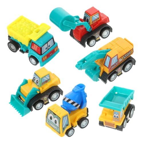 Vaguelly 6 Stück Auto zurückziehen träge kleine Fahrzeuge Miniaturauto zum Zurückziehen Autospielzeug für Kleinkinder Cartoon- -Push-Auto Plastik Blue Vaguelly 6 Stück Auto zurückziehen träge kleine Fahrzeuge Miniaturauto zum Zurückziehen Autospielzeug für Kleinkinder Cartoon- -Push-Auto Plastik Blue von Vaguelly