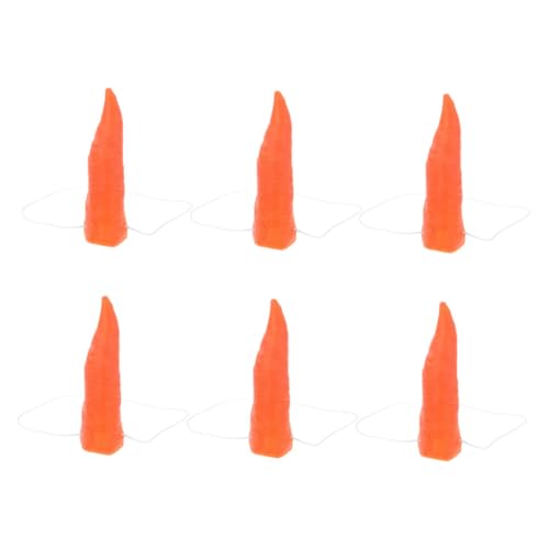 Vaguelly 6stücke Carrot Nose Requisiten Für Schneemann Basteln Und Partyverkleidung Falsche Nase Für Weihnachtsdekoration Und Cosplay Zubehör Für Winterprojekte Vaguelly 6stücke Carrot Nose Requisiten Für Schneemann Basteln Und Partyverkleidung Falsche Nase Für Weihnachtsdekoration Und Cosplay Zubehör Für Winterprojekte von Vaguelly