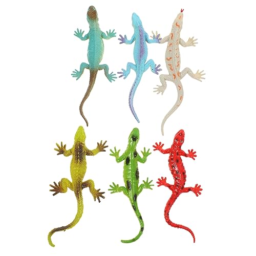 Vaguelly 6stücke Teiliges Set Realistische Plastik Eidechsen Spielzeug Figuren Miniatur Reptilien Dekoration Für Garten Und Lernspielzeug Für Junge Mädchen Vaguelly 6stücke Teiliges Set Realistische Plastik Eidechsen Spielzeug Figuren Miniatur Reptilien Dekoration Für Garten Und Lernspielzeug Für Junge Mädchen von Vaguelly