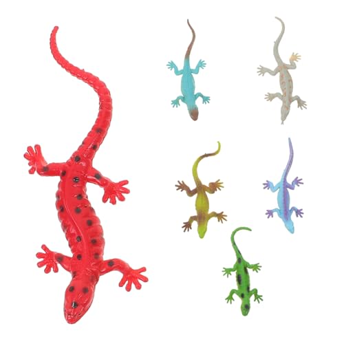 Vaguelly 6stücke Teiliges Realistische Eidechsen Figuren Dekorative Spielzeug Reptil Modelle Für Garten Balkon Und Lernspielzeug Vaguelly 6stücke Teiliges Realistische Eidechsen Figuren Dekorative Spielzeug Reptil Modelle Für Garten Balkon Und Lernspielzeug von Vaguelly