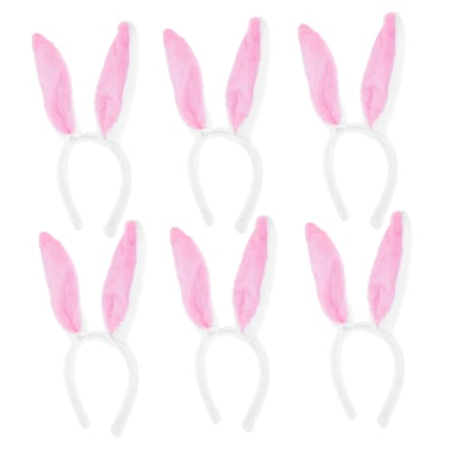 Vaguelly 6 Stück Haarreif mit Hasenohren Teiliges aus Plüschigem Haarband für Kostüme Partys und Festivals Lustiger Kopfschmuck für Erwachsene für Fotos und Feiern Weiß Vaguelly 6 Stück Haarreif mit Hasenohren Teiliges aus Plüschigem Haarband für Kostüme Partys und Festivals Lustiger Kopfschmuck für Erwachsene für Fotos und Feiern Weiß von Vaguelly