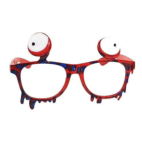 Vaguelly 6 Stück Halloween Brillen Lustige Augenbrillen mit Halloween Motiven Kürbis Fledermaus Skelett für Kostümpartys und Festlichkeiten Vaguelly 6 Stück Halloween Brillen Lustige Augenbrillen mit Halloween Motiven Kürbis Fledermaus Skelett für Kostümpartys und Festlichkeiten von Vaguelly