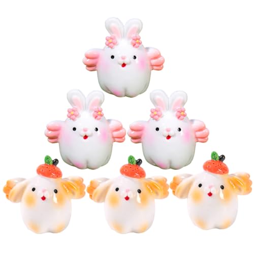 Vaguelly 6 Stück Mikro Landschaft Kaninchen Häschen Basteln Mini Puppenhaus Mini Kaninchen Häschen Badewannenspielzeug Häschen Figur Statue Häschen Mini Für Draußen Vaguelly 6 Stück Mikro Landschaft Kaninchen Häschen Basteln Mini Puppenhaus Mini Kaninchen Häschen Badewannenspielzeug Häschen Figur Statue Häschen Mini Für Draußen von Vaguelly