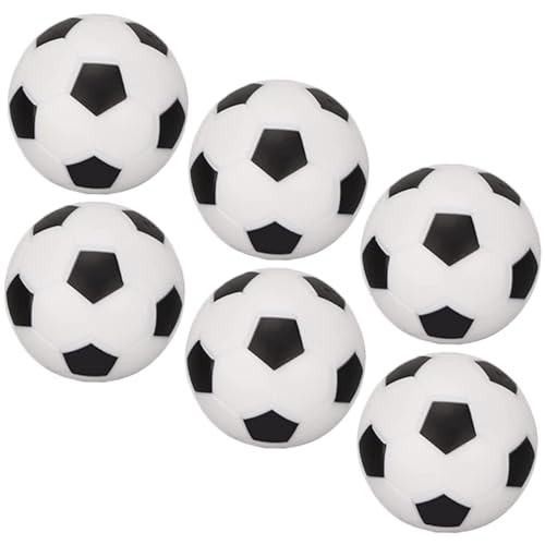Vaguelly 6 Stück Mini Fußball Dekoration für Aquarien Hochwertige Verschleißfeste Fisch Fußball Spielzeuge für Fischbecken und Heimdekoration Durchmesser für Partys und Hochzeiten von Vaguelly