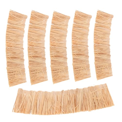 Vaguelly 6 Stück Miniatur Stroh-dachrolle Natürliche Mini Grasschicht für DIY Miniatur Dächer Rustikaler Look für Kleine Modellhäuser Feengarten und Diorama-dachgestaltung Vaguelly 6 Stück Miniatur Stroh-dachrolle Natürliche Mini Grasschicht für DIY Miniatur Dächer Rustikaler Look für Kleine Modellhäuser Feengarten und Diorama-dachgestaltung von Vaguelly