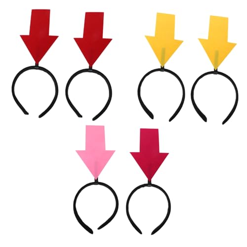 Vaguelly 6 Stück Pfeilspitzen Haarschmuck Einzigartige Fotorequisiten für Karneval Partys Festivals und Cosplay von Vaguelly