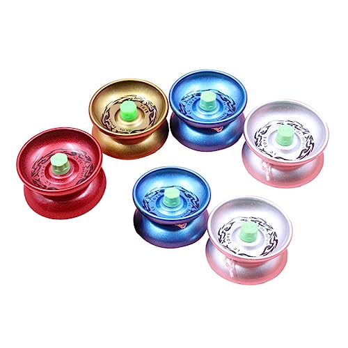 Vaguelly Legierung Jo-jo Spielzeug Für Kinder 6 Stück Interessantes Babyspielzeug Kinder Outdoor-aktivitätsspielzeug Zufällige Farbe von Vaguelly