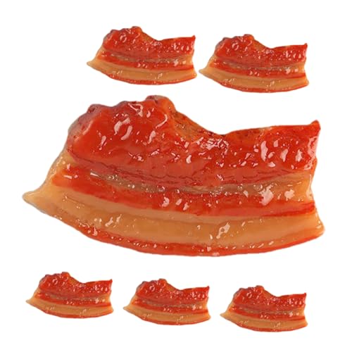 Vaguelly Simuliertes Schweinebauch-Spielzeug Kunstfleisch Küchendekor Realistisches Simulationsfleisch Vaguelly Simuliertes Schweinebauch-Spielzeug Kunstfleisch Küchendekor Realistisches Simulationsfleisch von Vaguelly