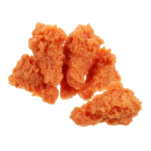 Vaguelly 6 Stück Simuliertes Modell für gebratene Hähnchenschenkel für hühner Simulation gekochtes Fleisch gefälschtes Brathähnchen künstliche Hühnerkeule PVC Vaguelly 6 Stück Simuliertes Modell für gebratene Hähnchenschenkel für hühner Simulation gekochtes Fleisch gefälschtes Brathähnchen künstliche Hühnerkeule PVC von Vaguelly