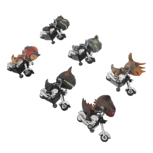 Vaguelly 6 Stück Teiliges Dino Pull-Back-Auto Set Reibungsbetriebene Dinosaurier-motorradspielzeuge Robuste Kinderfahrzeuge für Drinnen und Draußen Realistische Details Langlebig für Vaguelly 6 Stück Teiliges Dino Pull-Back-Auto Set Reibungsbetriebene Dinosaurier-motorradspielzeuge Robuste Kinderfahrzeuge für Drinnen und Draußen Realistische Details Langlebig für von Vaguelly