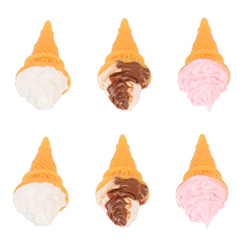 Vaguelly 6 Stück Teiliges Eiscreme Waffeln aus Widerstandsfähigem Harz Realistische Puppenhaus Dekorationen für Kreative DIY Projekte für Jahren Vaguelly 6 Stück Teiliges Eiscreme Waffeln aus Widerstandsfähigem Harz Realistische Puppenhaus Dekorationen für Kreative DIY Projekte für Jahren von Vaguelly
