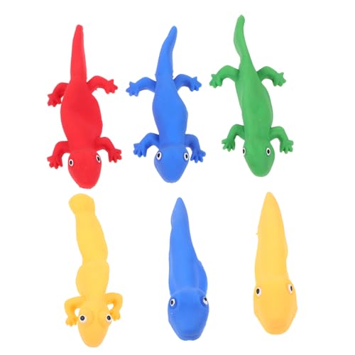 Vaguelly 6 Stücke Dehnbares Fingerspielzeug für Kinder Tiermotiv Partyspielzeug Sensorisches Spielzeug Spaß für Kinder Geschenkartikel von Vaguelly