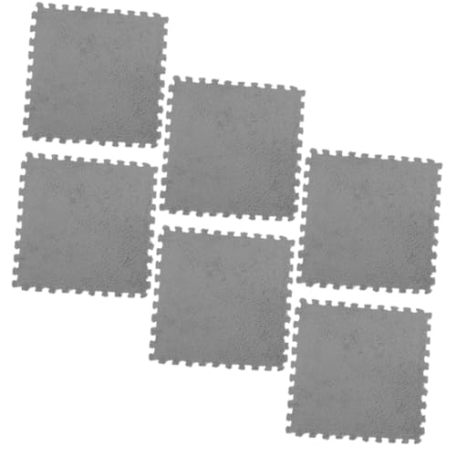 Vaguelly 6 Stück Teiliges Graues Eva Puzzlematte Weiche rutschfeste Spielmatte und Gymnastikmatte für Vielseitige Bodenschutzmatte für Spielzimmer Fitness und Tatami Sitzkissen Vaguelly 6 Stück Teiliges Graues Eva Puzzlematte Weiche rutschfeste Spielmatte und Gymnastikmatte für Vielseitige Bodenschutzmatte für Spielzimmer Fitness und Tatami Sitzkissen von Vaguelly