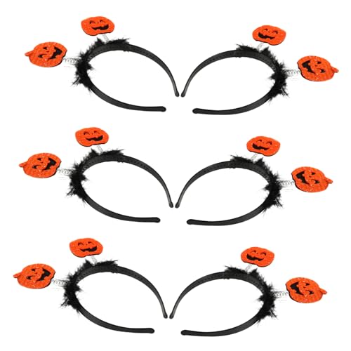 Vaguelly 6 Stück Teiliges Halloween Kürbis Haarreif Lustige Kostüm Accessoires für Party und Cosplay Dekoration für Erwachsene Vaguelly 6 Stück Teiliges Halloween Kürbis Haarreif Lustige Kostüm Accessoires für Party und Cosplay Dekoration für Erwachsene von Vaguelly