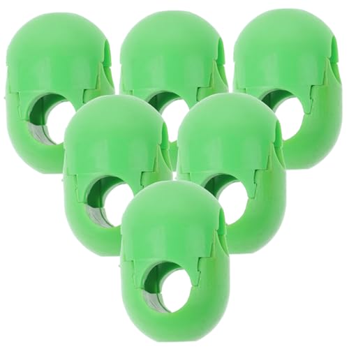 Vaguelly Kletternetz Schnallen für Kinder Kunststoff Kletterseilverbinder 6 Stück Outdoor Spielzeug Zubehör Installieren Langlebig von Vaguelly